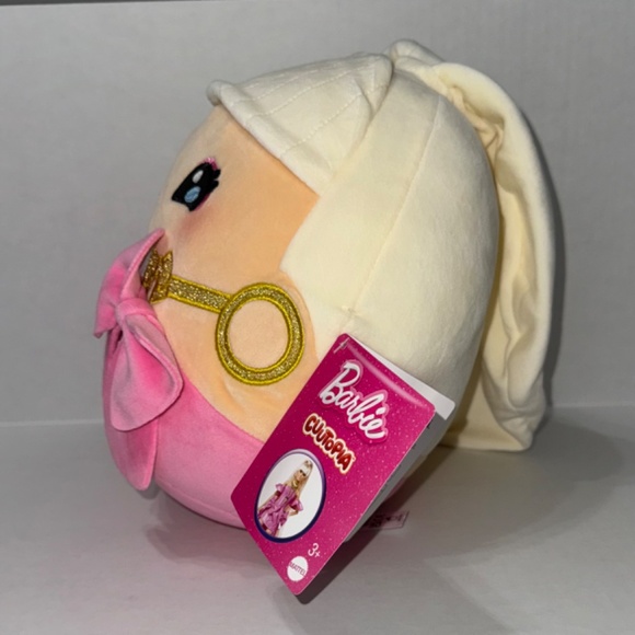 Barbie Plush "Cuutopia" w/Pony Tail, Pink Dress w/Bows NWT - Picture 4 of 7